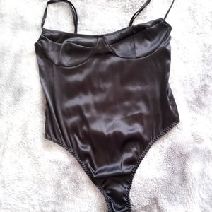 NWOT Victoria’s Secret satin body suit